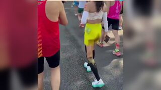 A young woman had diarrhea while participating in a mar, ScatKings.com Scat Porn 6 ScatKings.com Scat Porn