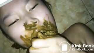 Chinese slave eats masters shit, ScatKings.com Scat Porn 17 ScatKings.com Scat Porn