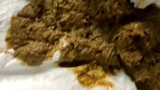 Ebonys upside down poo, ScatKings.com Scat Porn 9 ScatKings.com Scat Porn